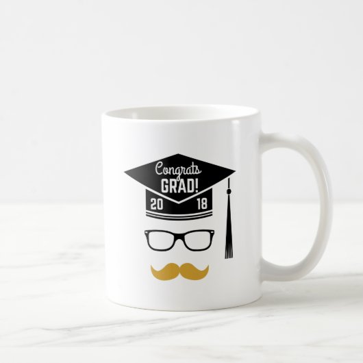 Glückwunsch grad 2018 kaffeetasse (Rechts)