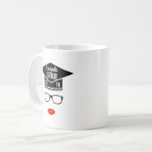 Glückwunsch grad 2018 Mädchen Kaffeetasse (Vorderseite Links)