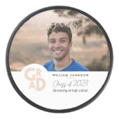 Glückwunsch Grad 2023 Eishockey Puck (Vorderseite)