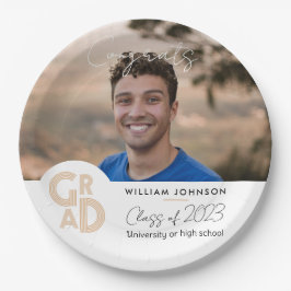 Glückwunsch Grad 2023 Pappteller