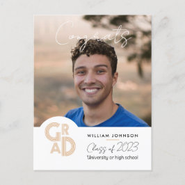 Glückwunsch Grad 2023 Postkarte