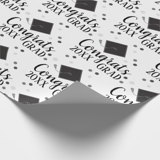 Glückwunsch Grad 2024 Packpapier (Ecke)