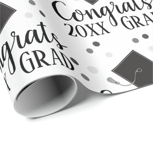 Glückwunsch Grad 2024 Packpapier (Rolleneckpunkt)