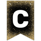 Glückwunsch Grad 2025 Wimpelkette (Zweite Fahne)