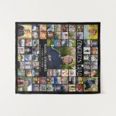 Glückwunsch Grad 66 FotoCollage benutzerdefinierte Wandteppich (Vorderseite (Horizontal))