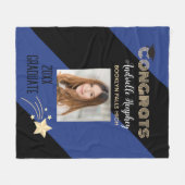 Glückwunsch Grad! Abschluss Fleecedecke (Vorderseite (Horizontal))