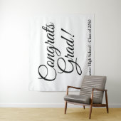 Glückwunsch Grad Abschluss Wandteppich (Beispiel)