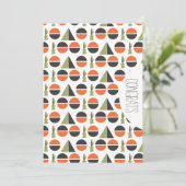 Glückwunsch Grad Abstrakt Cactus Mountain Karte (Stehend Vorderseite)