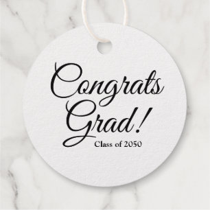 Glückwunsch grad Black Gold-Script-Klasse Jahr ele Geschenkanhänger