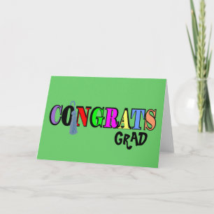 Glückwunsch Grad Card Karte