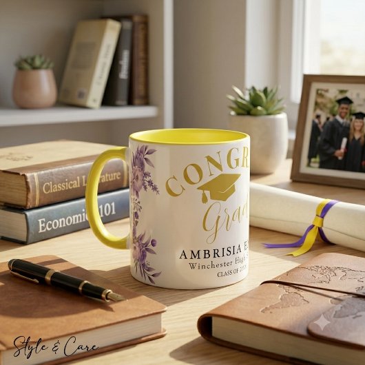 Glückwunsch Grad Combo Tasse - Perfekte Geschenkid