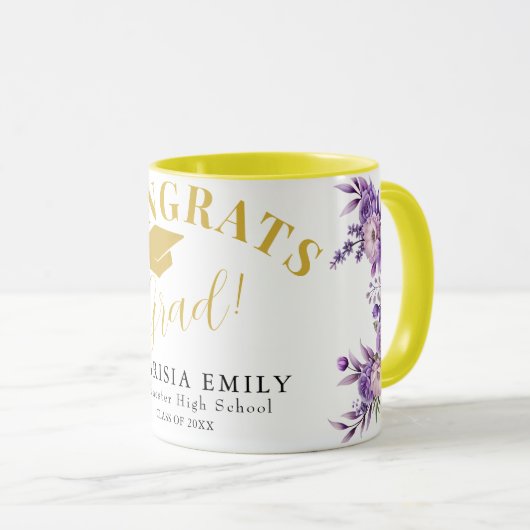 Glückwunsch Grad Combo Tasse - Perfekte Geschenkid (VorderseiteRechts)