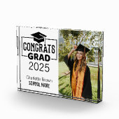 Glückwunsch Grad Custom Fotoblock für sie oder ihn (Rechts)