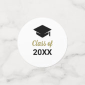 Glückwunsch Grad der Jährlichen Graduationsstufe Konfetti (Klein Vorderseite)