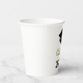 Glückwunsch Grad der Jährlichen Graduationsstufe Pappbecher (Rechts)