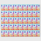 Glückwunsch Grad Farben, Spaß Geschenkpapier (Flach)