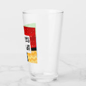 Glückwunsch Grad Festive Multicolor Graduation Par Glas (Links)