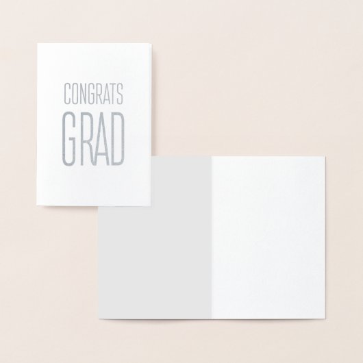 Glückwunsch Grad Foil Card Folienkarte (Anzeige)