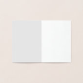 Glückwunsch Grad Foil Card Folienkarte (Innenseite)