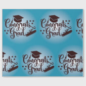 Glückwunsch Grad Geschenkpapier (Flach)