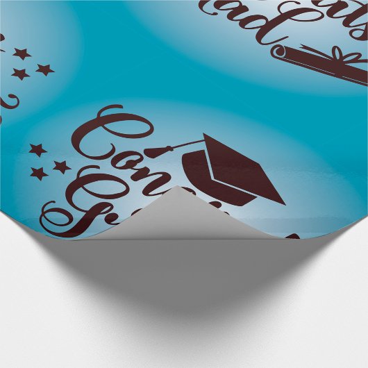 Glückwunsch Grad Geschenkpapier