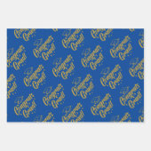 Glückwunsch Grad Geschenkpapier Set (Vorderseite 3)