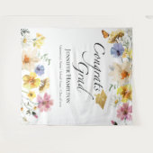 Glückwunsch Grad | Hintergrund für Wildblume Absch Wandteppich (Vorderseite (Horizontal))