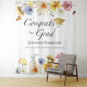 Glückwunsch Grad | Hintergrund für Wildblume Absch Wandteppich (Beispiel)