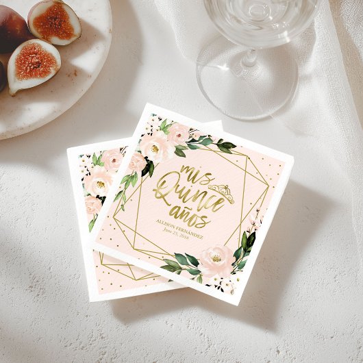 Glückwunsch Grad Hot Pink Abschluss Serviette