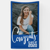 Glückwunsch Grad | Ihr Foto und Jahr hinzufügen Banner (Vertikal)