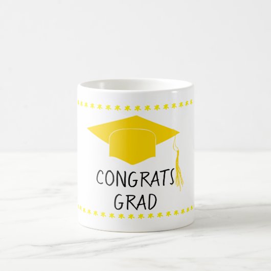 Glückwunsch Grad Kaffeetasse (Mittel)