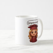 Glückwunsch Grad Kaffeetasse (VorderseiteRechts)