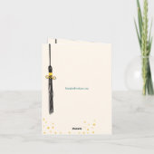 Glückwunsch Grad Karte (Rückseite)