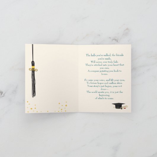 Glückwunsch Grad Karte (Innenseite)