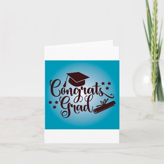 Glückwunsch Grad Karte