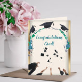 Glückwunsch Grad Karte