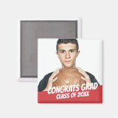 Glückwunsch Grad Klasse 20XX Modernes Cool Einfach Magnet (Vorderseite/Rückseite)