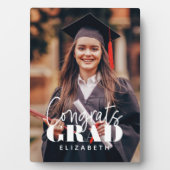 Glückwunsch Grad Modernes, benutzerdefiniertes Fot Fotoplatte (Vorderseite)