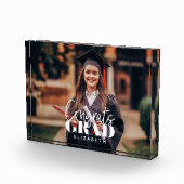 Glückwunsch Grad Modernes, einfaches Skript Fotoblock (Rechts)