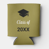 Glückwunsch Grad-Obergrenze Klasse eines Jahres Dosenkühler (Vorderseite)