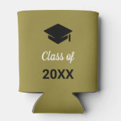 Glückwunsch Grad-Obergrenze Klasse eines Jahres Dosenkühler (Rückseite)