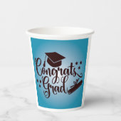 Glückwunsch Grad Pappbecher (Vorderseite)