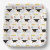 Glückwunsch Grad Pappteller (Vorderseite)