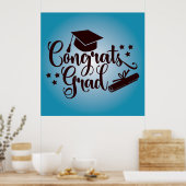 Glückwunsch Grad Poster (Küche)