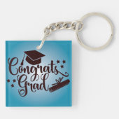 Glückwunsch Grad Schlüsselanhänger (Rückseite)