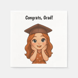 Glückwunsch Grad Serviette