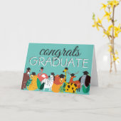 Glückwunsch Grad | Spaß Karte (Gelbe Blume)