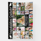 Glückwunsch Graduate 31 FotoCollage benutzerdefini Banner (Vertikal)
