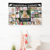 Glückwunsch Graduate 31 FotoCollage benutzerdefini Banner (InSitu)
