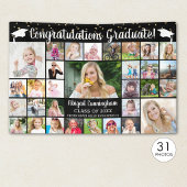 Glückwunsch Graduate 31 FotoCollage benutzerdefini Banner